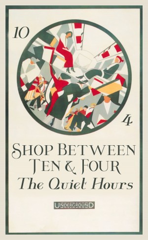 London Underground Shop between the quiet hours